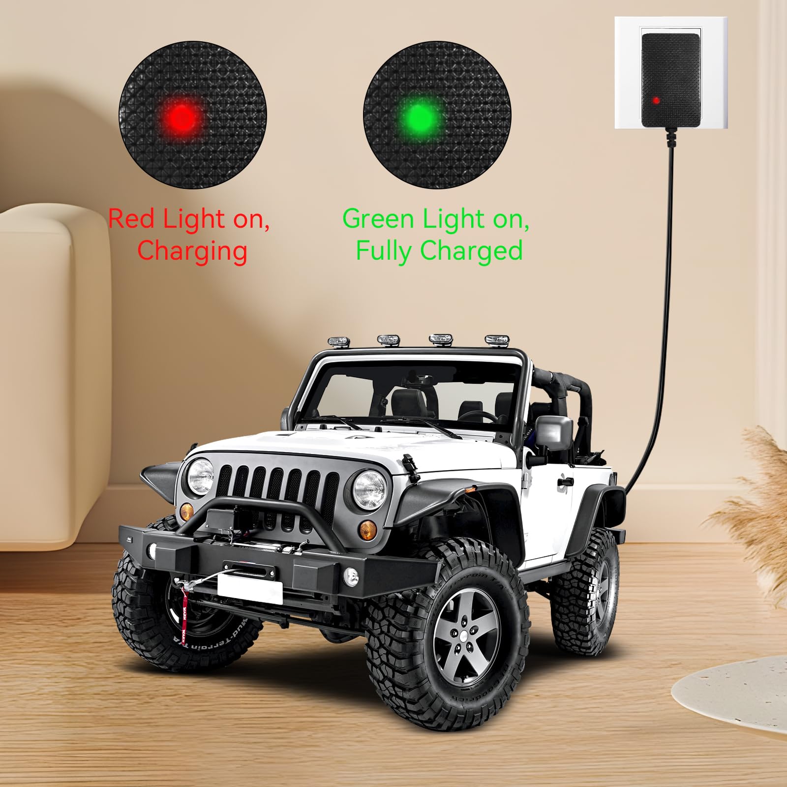 Amazon.co.jp: Tosiicop 12V バッテリー充電器 子供用乗車おもちゃ